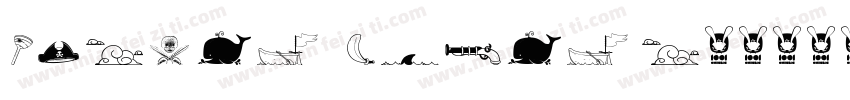 pirate hunter字体转换